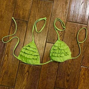 Green Hollister Bikini Top Small